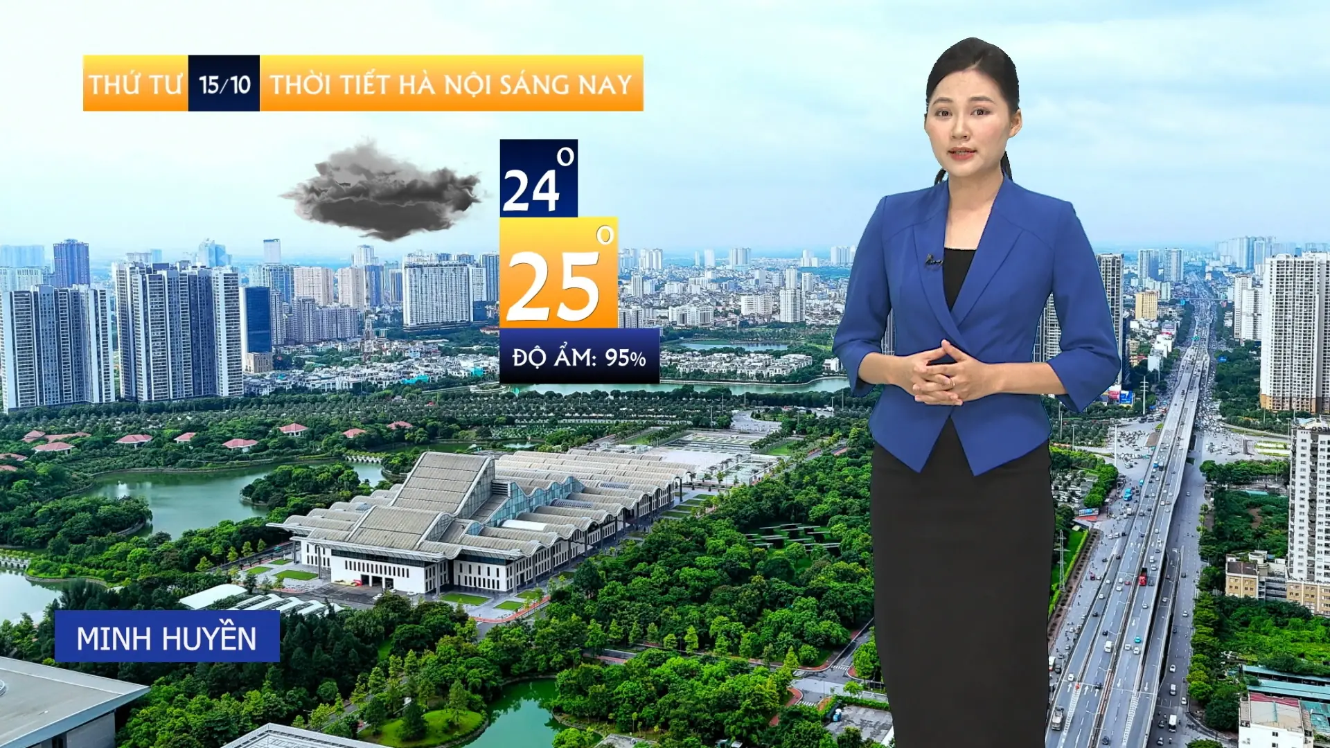 Dự báo thời tiết sáng | 15/10/2025